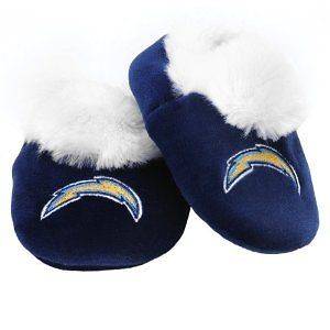 San Diego Chargers NFL Football Logo Baby Bootie Slippers Shoes 