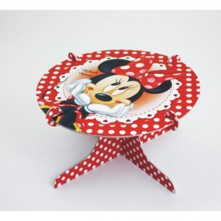 25cm Disney Minnie Mouse Red Polka Dots Party Cake Stand