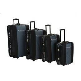 Rockland Polo Equipment 4 Piece Expandable Luggage Set