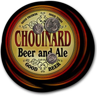 Chouinard s Beer & Ale Coasters   4 Pack