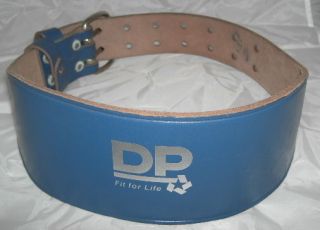 DP WEIGHT LIFTING BELT LEATHER SIZE SMALL
