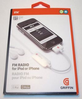 Griffin iFM,FM Radio for Apple iPhone, iPod Nano, Touch