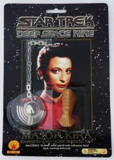 STAR TREK DEEP SPACE NINE Bajoran Earing & Costume Set