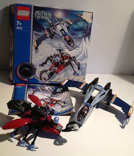 LEGO 4745 Alpha Team Blue Eagle vs. Snow Crawler
