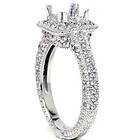 95 Ct Diamond Engagement Vintage Ring Semi Mount Setting Antique 