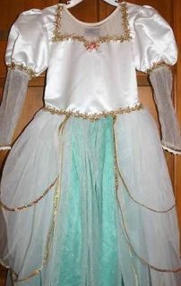 DISNEY WORLD Princess ARIEL WEDDING Little Mermaid Fancy Dress COSTUME 