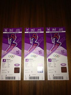 London 2012 Olympics   ATHLETICs ticket   Mo Farahs 10,000m   Mint 