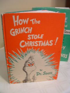 Vintage Dr SeussHow the Grinch Stole ChristmasHBEarly edition