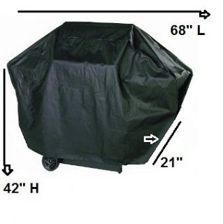   BBQ HEAVY DUTY LARGE GAS GRILL COVER 68 IN LENGTH FITS DUCANE WEBER