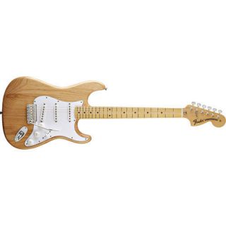 Fender 70s Stratocaster Electric Guitar Maple Natural
