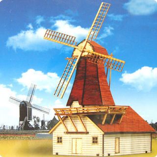 HO(1/87) YM629​ Nertherlands Windmill wooden model kit