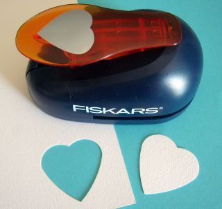 Fiskars HEART XL Lever Paper Punch Scrapbooking   Extra Large Heart 