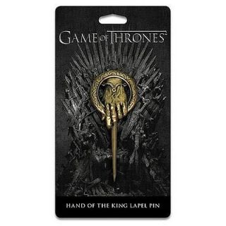 HBO Game of Thrones   Hand of King Metal Pin   Dark Horse Comics 