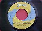 rare MARK PALMER Promo 45 RPM 1971 Take a little time out girl ( EX 