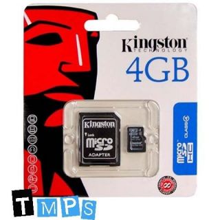 Kingston 4gb Micro SD Memory Card with Adaptor for Samsung Galaxy Ace