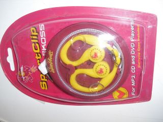 Koss Arizona State Sun Devils SportClip Earbuds For , CD, and DVD 