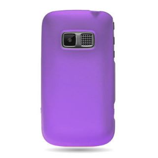   Hard Faceplate Cover Case For Sprint Kyocera Brio S3015 Phone Purple