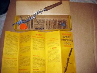   CRAFTERS, SPEED TUFTING TOOL, MADE IN USA, TOOL, THREADER, INSTRUCT