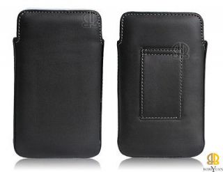SamSung Galaxy Note2 N7100 black BELT Clip leather Case pouch sleeve 