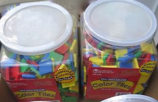 800 LEARNING RESOURCES COUNTING Math Manipulatives Tiles NEW