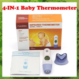 Digital Infrared Ear & Forehead Baby Temperature Thermometer. Medical 