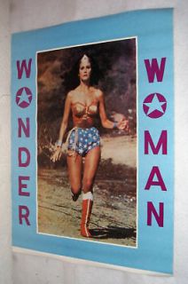 Lynda Carter Wonder Woman Poster TV Superhero Vintage