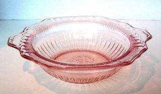 Vintage, Pink Butter Dish Bottom, Mayfair “Open Rose” Pattern, by 
