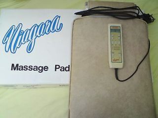 Niagara Massage Pad, SUPER DELUXE, Vgd Cond, Nhc, RRP £1400+, with 
