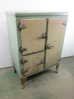 Vintage Coldayr Galvanized Metal Refrigerator Ice Box for 