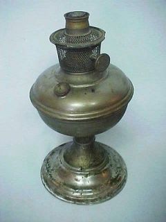 Aladdin Kerosene Oil Table Lamp w Model 11 Burner Antique Vintage