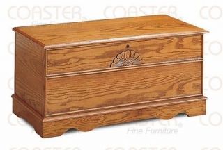 antique carved Art Deco carved cedar blanket chest by Lane ca. 1940s