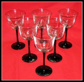 wine glasses in J.G. Durand, Cristal dArques