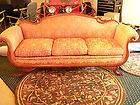 1930s Antique Victorian Style Pallor Sofa Couch Chais