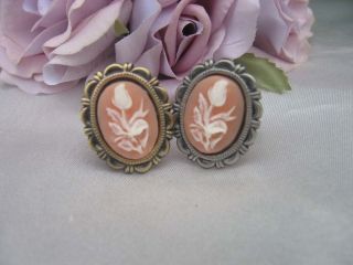   CAMEO RING GOLD, ANTIQUE SILVER, ANTIQUE GOLD 5 COLORS OF CAMEOS
