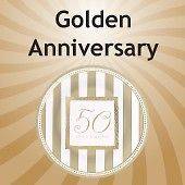 50th Golden Wedding Anniversary Party Decorations/Ba​nners All Items 