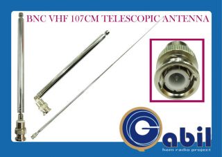 GA 0082 BNC VHF 3.5ft. TELESCOPIC FOLDING ANTENNA