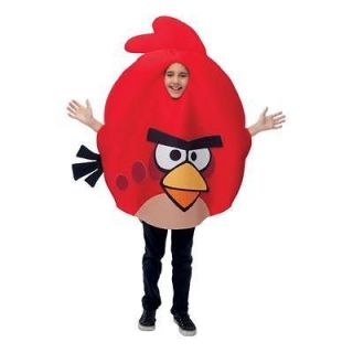 Childrens Angry Birds Red Bird Costume   One Size   Licensed