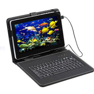 Android 4.0 OS 10 MID Tablet PC 8GB 1G RAM + 10Keyboard + Free White 