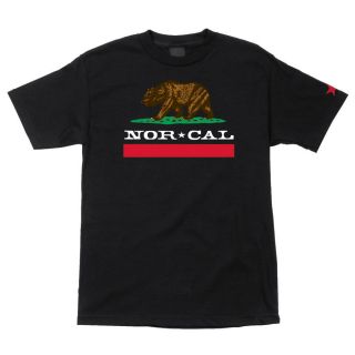 Nor Cal Republic Regular T Shirt Black