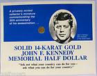 1985 JFK John F Kennedy 25th anniversary coin medal