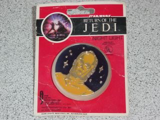 1983 Star Wars ROTJ Night Light C 3PO Lucasfilm