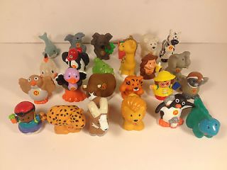 Alphabet Fisher Price Little People Animals R S T U Lot 5 toys 5 piece 