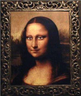 Haunted Spooky Mona Lisa Photo Eyes Follow You