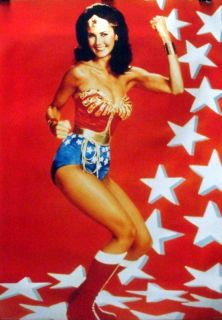Wonder Woman 24x34 Red Poster Lynda Carter