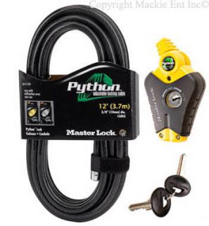 Master Lock   Python Adjustable Cable Locks #8413 12