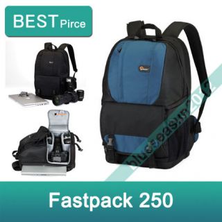 Authentic Lowepro Fastpack 250 (Blue) Camera Digital DSLR Photo Bag 