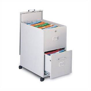 Mayline Mobilizer Letter Size File with Lid and Drawer   Color 