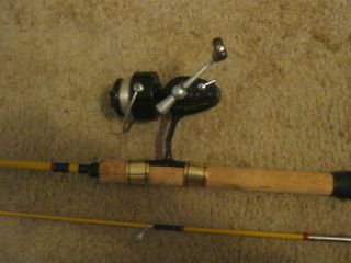   309 reel + 5.5 ft Wright McGill Eagle Claw blank made into rod