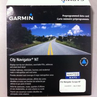 Garmin City Navigator Europe NT â€“ Alps + DACH   Maps