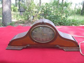 Vintage Wood Telechron Motored Revere Westminster Chime Clock NOT 